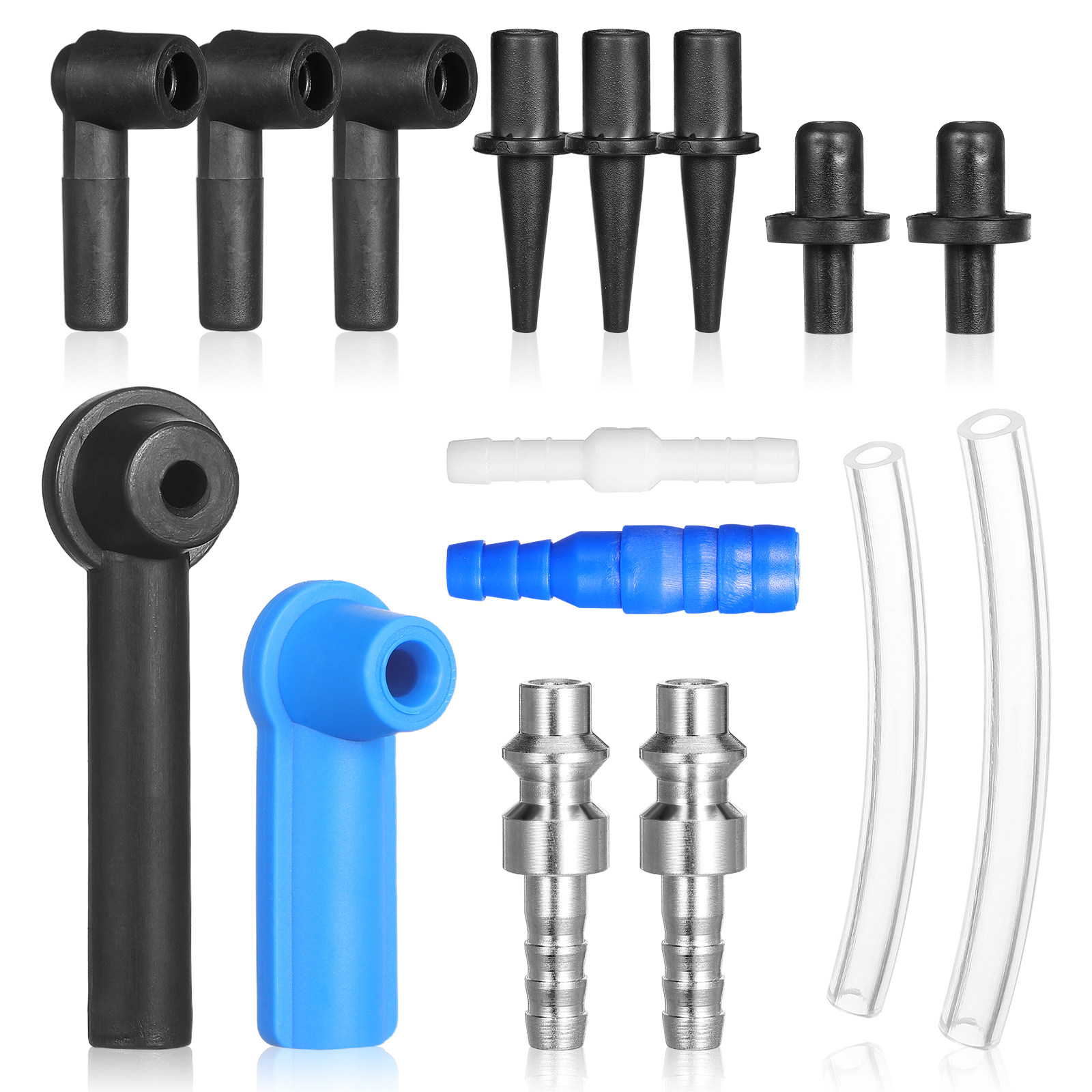Brake Bleeder Kit - Kit di 16 Pezzi per lo