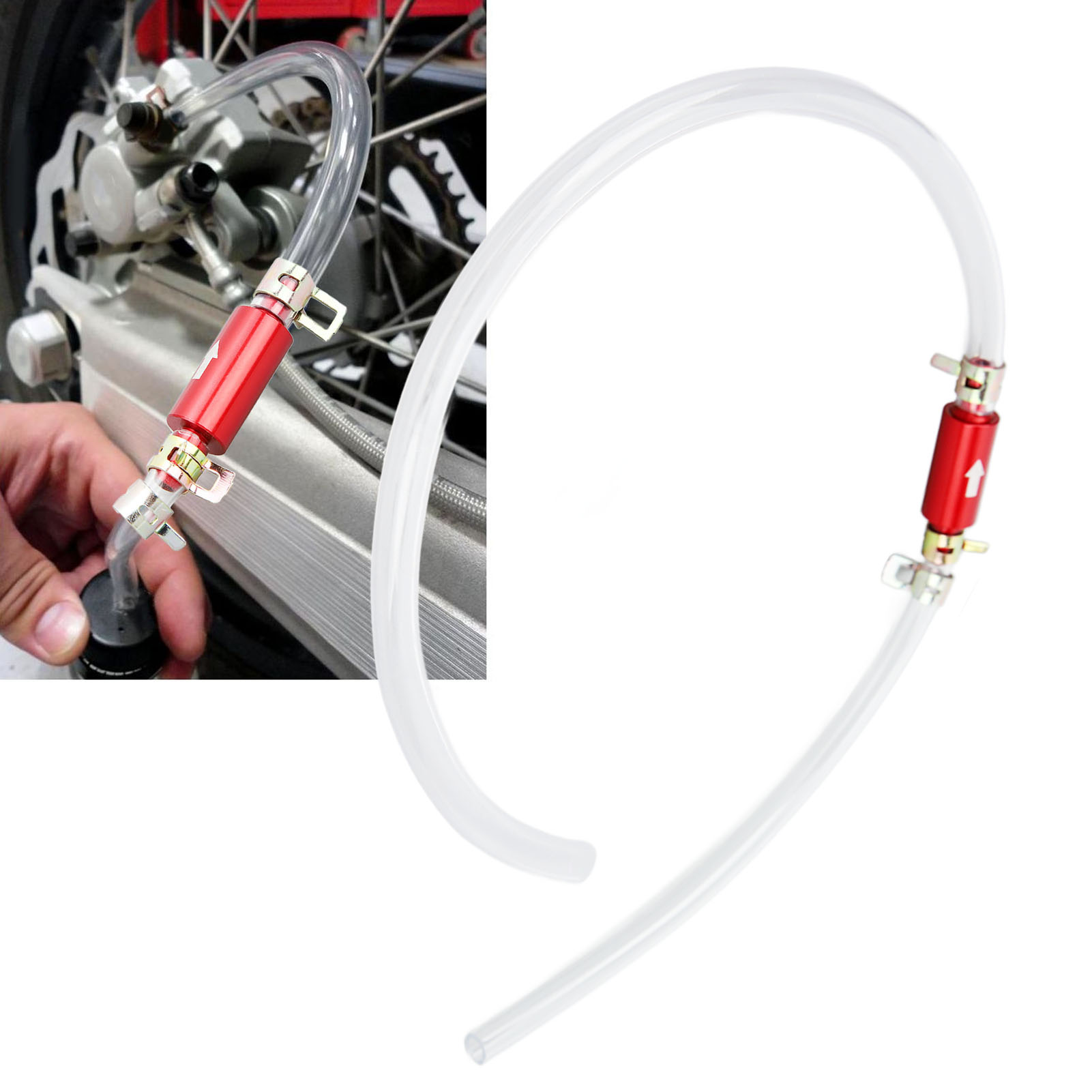Brake Bleeder Kit - 2 pezzi tubo di spurgo freno