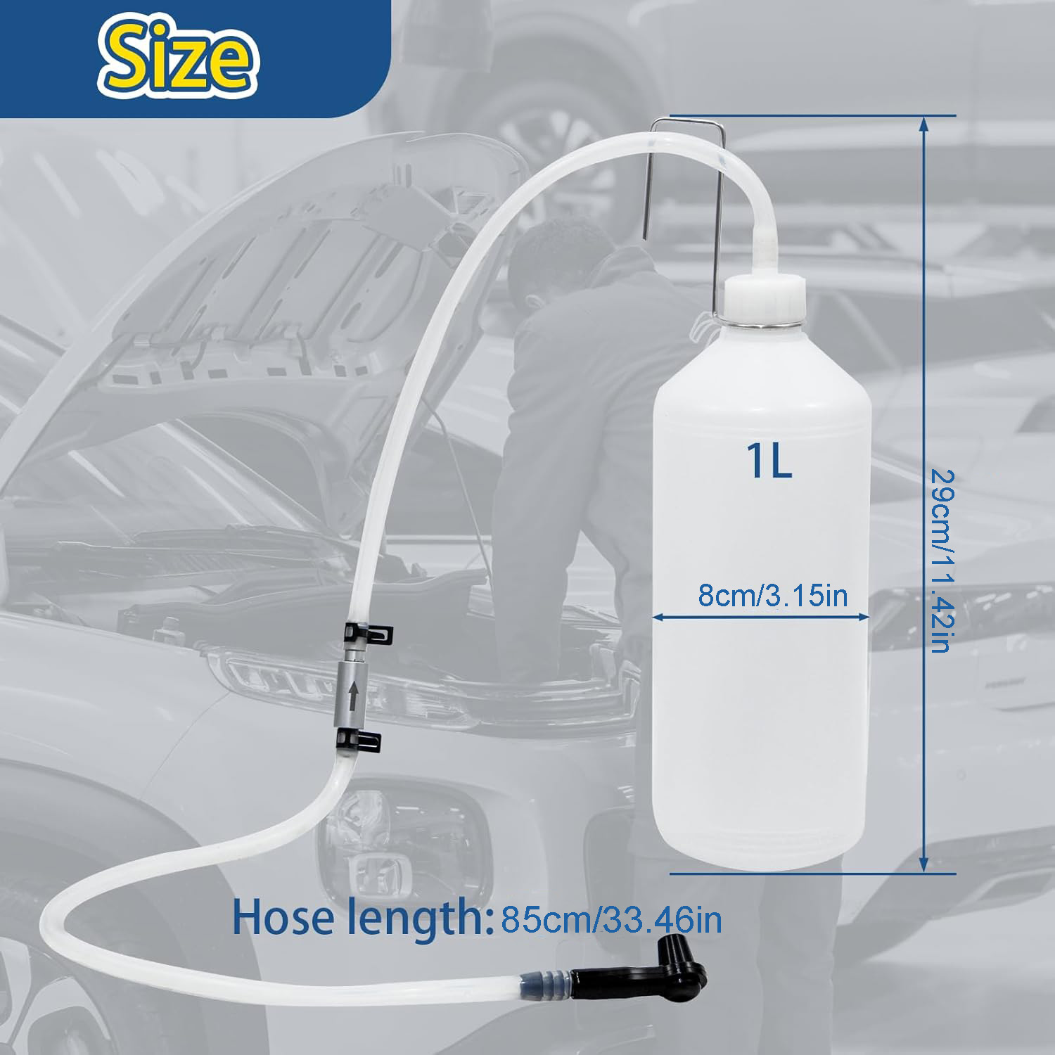 Kit spurgo liquido freni da 1L - Brake Bleeder Kit recensione e prezzo