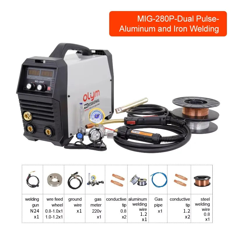 Saldatrice Inverter MIG 280 Pu - Tig Welder Machine recensione e prezzo